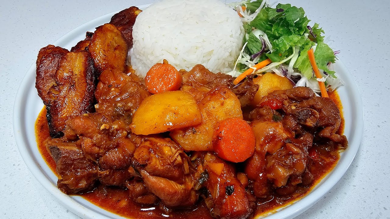 Curry and rice